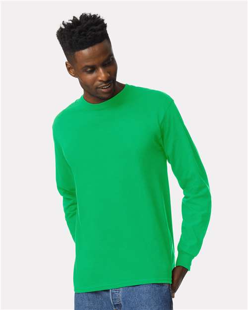 Ultra Cotton® Long Sleeve T-Shirt - Irish Green -   -
