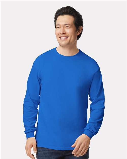 Ultra Cotton® Long Sleeve T-Shirt - Royal -   -