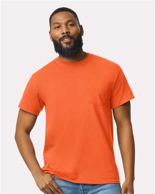 Ultra Cotton® Pocket T-Shirt - Orange -   -