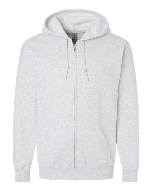 Heavy Blend™ Full-Zip Hooded Sweatshirt - Ash -   -
