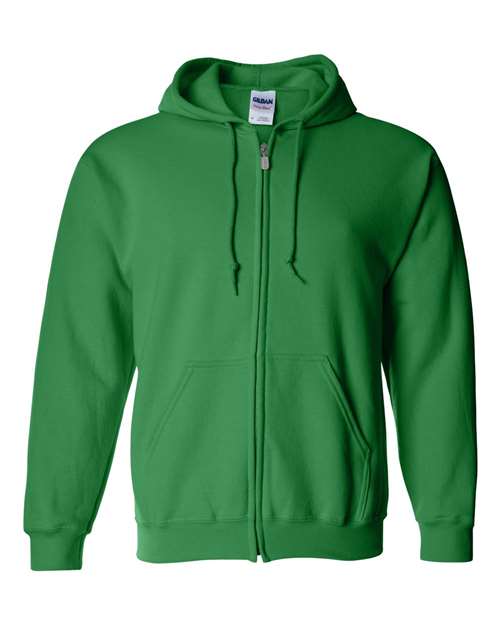 Heavy Blend™ Full-Zip Hooded Sweatshirt - Irish Green -   -