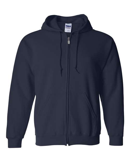 Heavy Blend™ Full-Zip Hooded Sweatshirt - Navy -   -