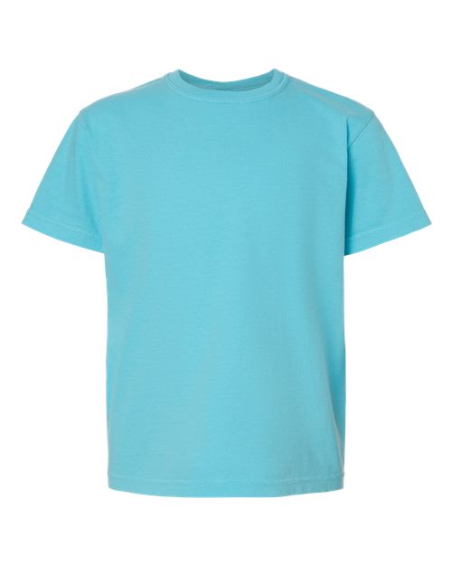 Garment-Dyed Youth Heavyweight T-Shirt - Lagoon -   -