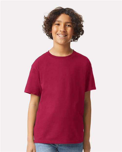 Ultra Cotton® Youth T-Shirt - Cardinal Red -   -