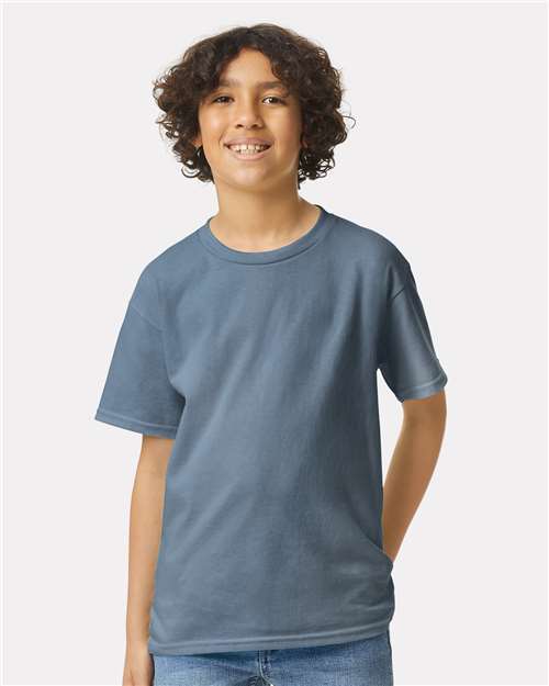 Ultra Cotton® Youth T-Shirt - Indigo Blue -   -