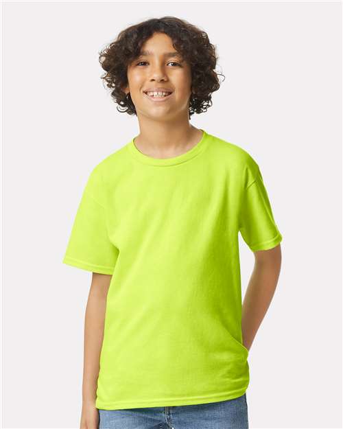 Ultra Cotton® Youth T-Shirt - Safety Green -   -