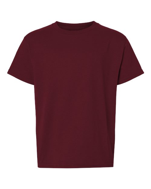 DryBlend® Youth T-Shirt - Maroon -   -