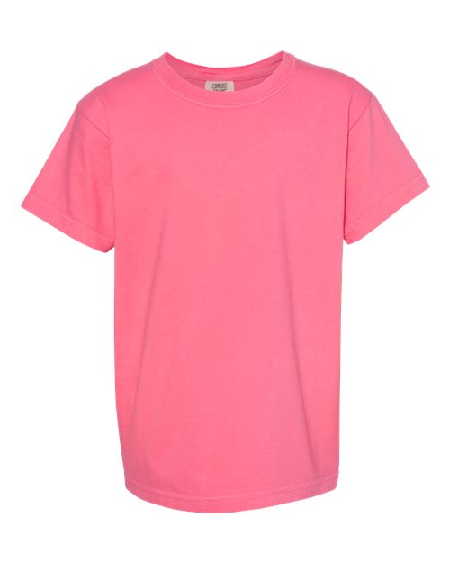 Garment-Dyed Youth Heavyweight T-Shirt - Crunchberry -   -