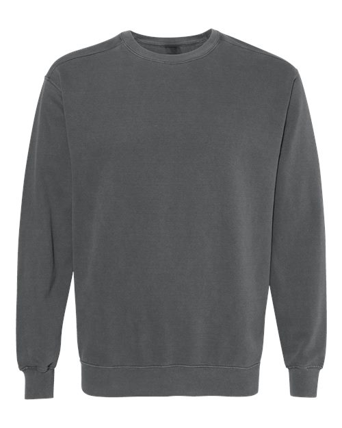 Garment-Dyed Sweatshirt - Pepper -   -