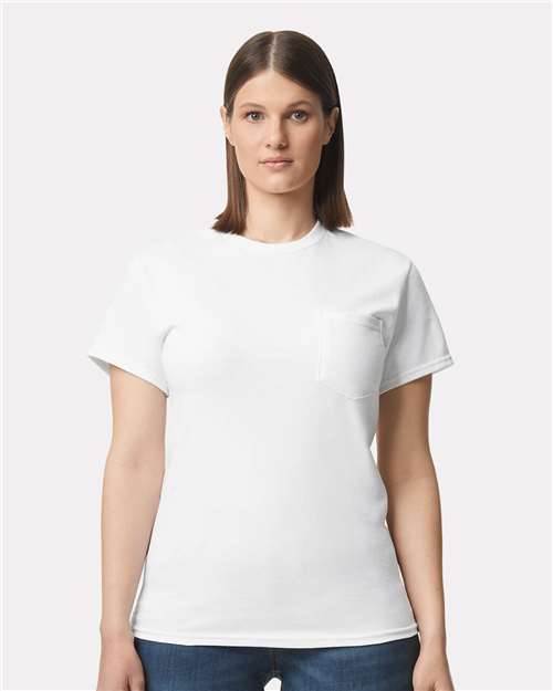 Ultra Cotton® Pocket T-Shirt - White -   -