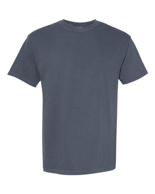Garment-Dyed Heavyweight T-Shirt - Denim -   -