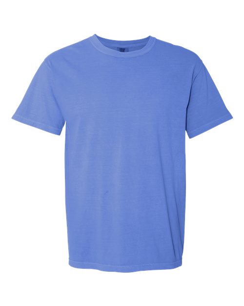 Garment-Dyed Heavyweight T-Shirt - Flo Blue -   -