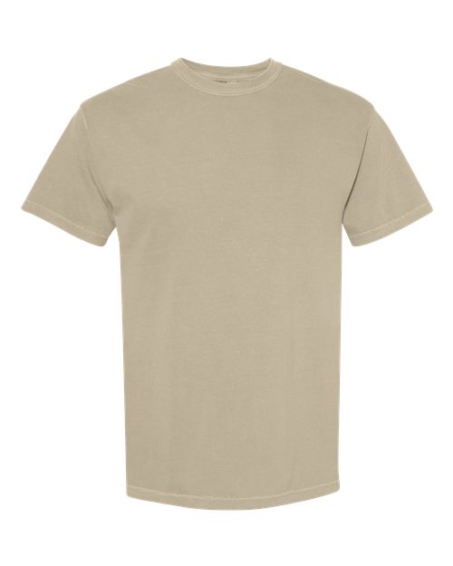 Garment-Dyed Heavyweight T-Shirt - Khaki -   -