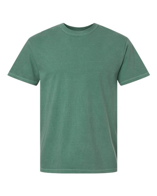 Garment-Dyed Heavyweight T-Shirt - Light Green -   -