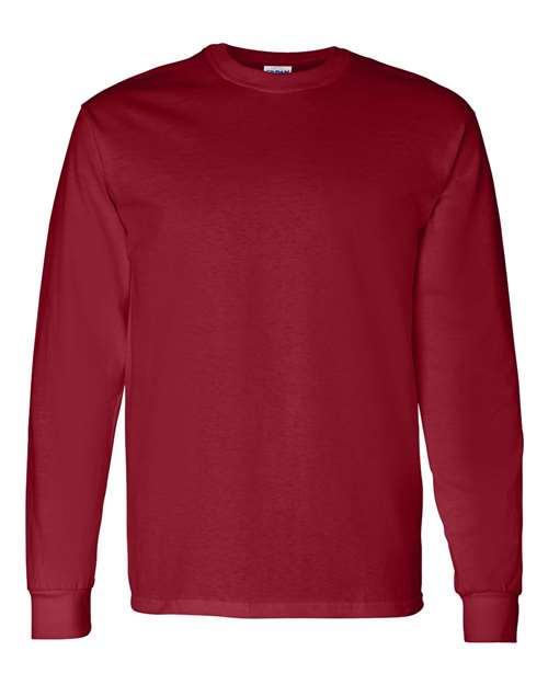 Heavy Cotton™ Long Sleeve T-Shirt - Garnet -   -