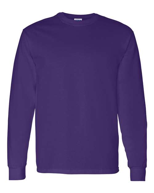 Heavy Cotton™ Long Sleeve T-Shirt - Purple -   -