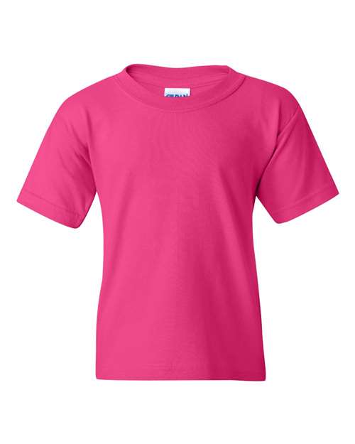 Heavy Cotton™ Youth T-Shirt - Heliconia -   -