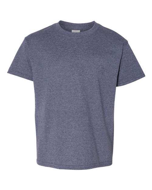 Heavy Cotton™ Youth T-Shirt - Heather Navy -   -