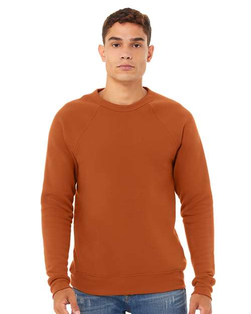 Sponge Fleece Raglan Crewneck Sweatshirt - Autumn -   -