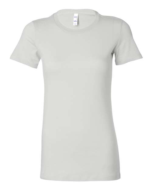 Women's Slim Fit Tee - White -   -
