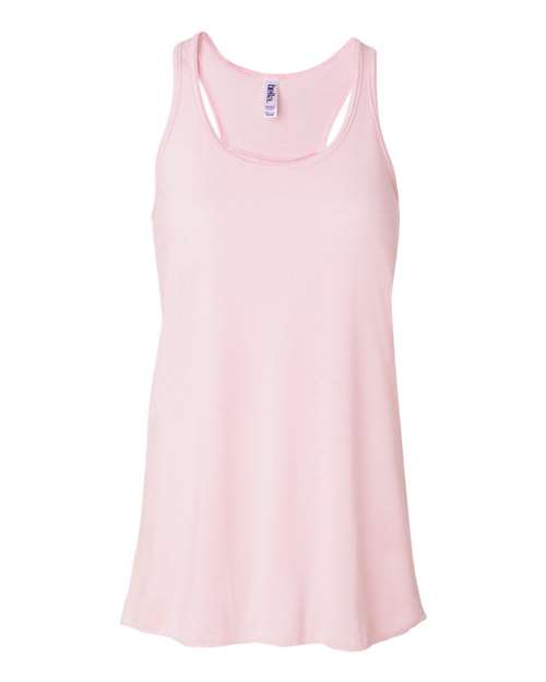 Women's Flowy Racerback Tank - Soft Pink -   -