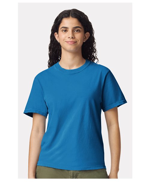 Garment-Dyed Heavyweight T-Shirt - Royal Caribe -   -