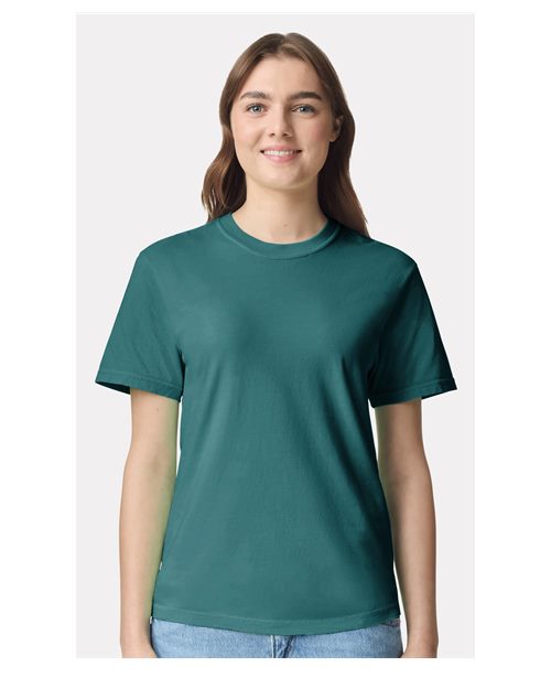 Garment-Dyed Heavyweight T-Shirt - Seafoam -   -