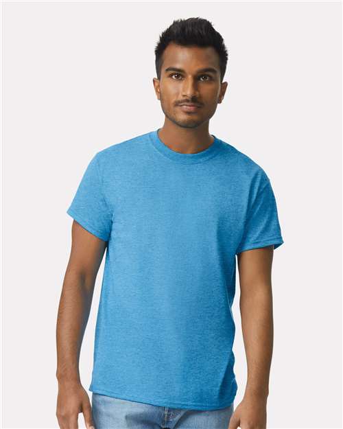 Ultra Cotton® T-Shirt - Heather Sapphire -   -