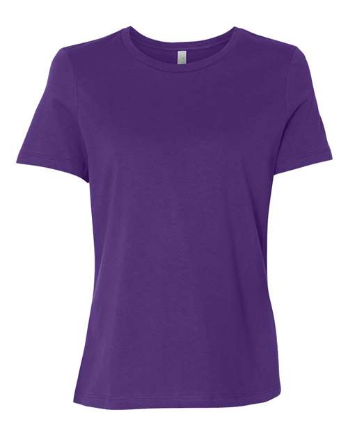 Women’s Relaxed Jersey Tee - Team Purple -   -