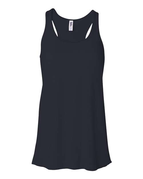 Women's Flowy Racerback Tank - Midnight -   -