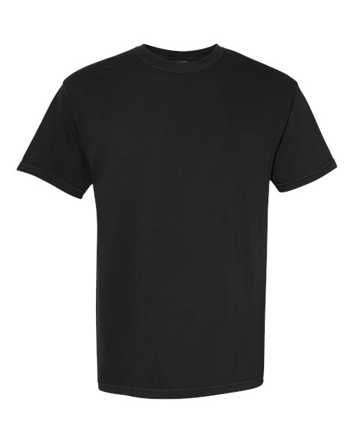 Garment-Dyed Heavyweight T-Shirt - Black -   -