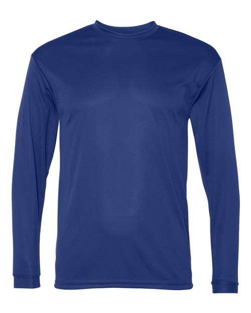 Performance Long Sleeve T-Shirt - Royal -   -
