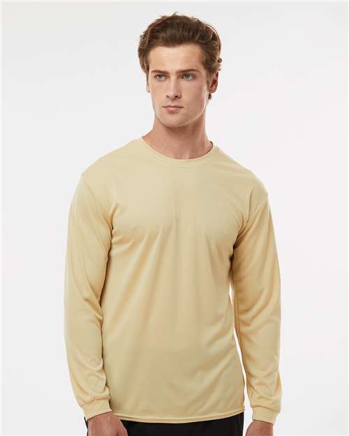 Performance Long Sleeve T-Shirt - Vegas Gold -   -