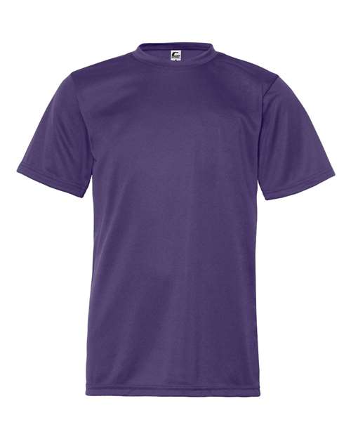 Youth Performance T-Shirt - Purple -   -