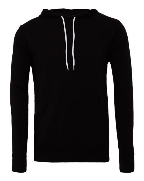 Sponge Fleece Hoodie - Black -   -