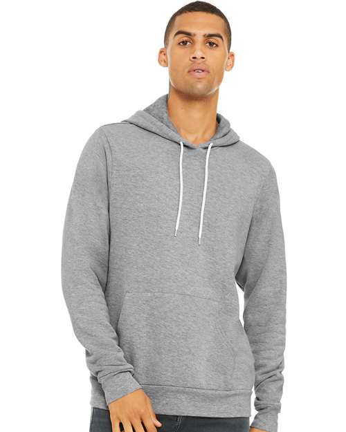 Sponge Fleece Hoodie - Athletic Heather -   -