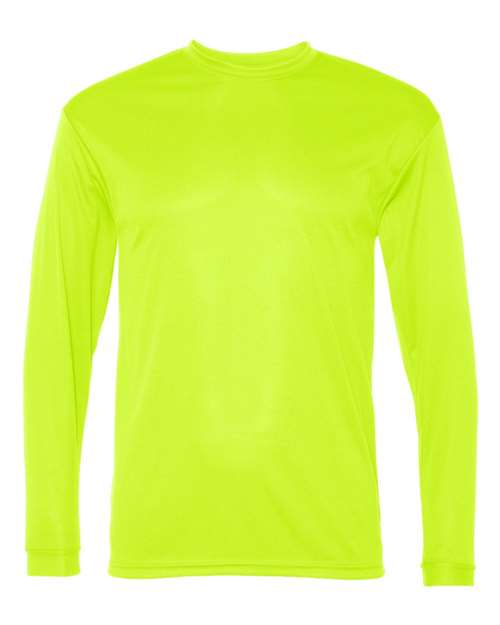 Performance Long Sleeve T-Shirt - Safety Yellow -   -