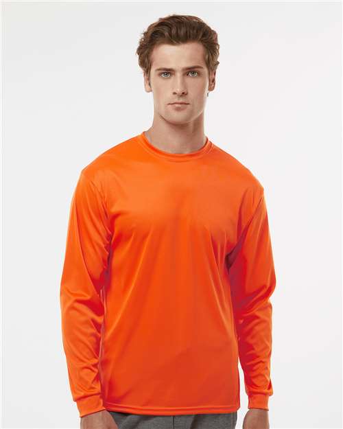 Performance Long Sleeve T-Shirt - Burnt Orange -   -