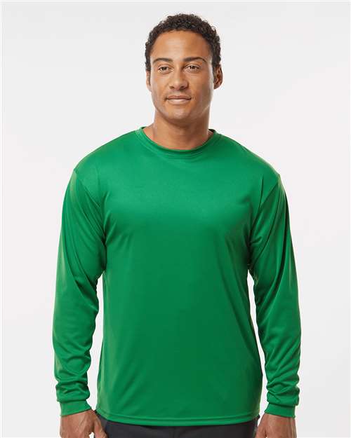 Performance Long Sleeve T-Shirt - Kelly -   -