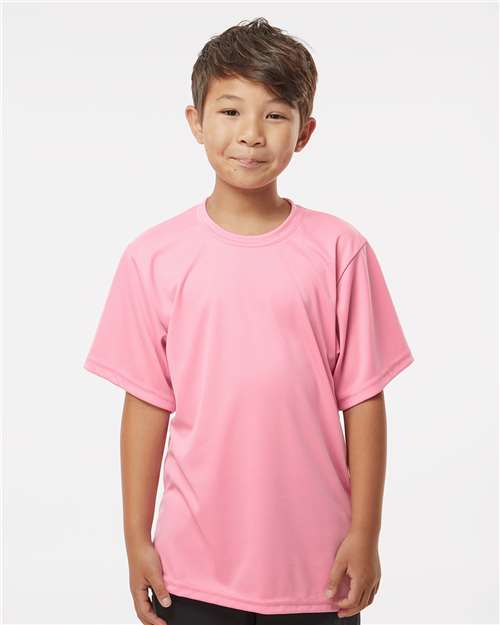 Youth Performance T-Shirt - Pink -   -