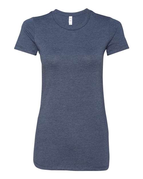 Women's Slim Fit Tee - Heather Navy -   -