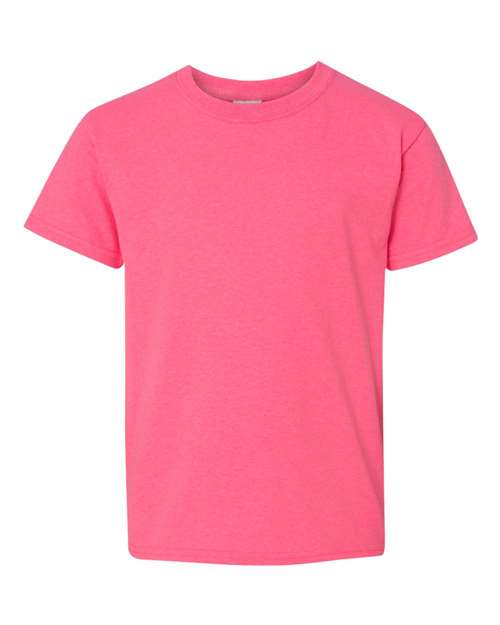 Heavy Cotton™ Youth T-Shirt - Safety Pink -   -