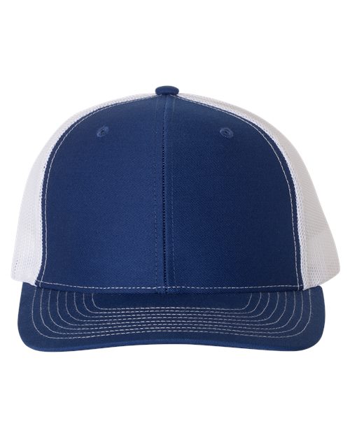 Snapback Trucker Cap - Biscuit/ True Blue -   -