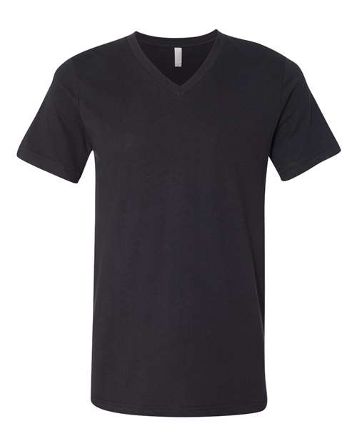 Jersey V-Neck Tee - Vintage Black -   -