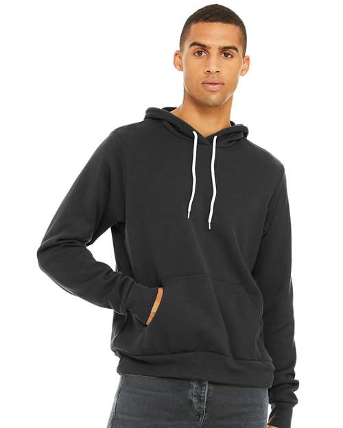 Sponge Fleece Hoodie - Dark Grey -   -