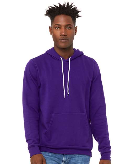 Sponge Fleece Hoodie - Team Purple -   -