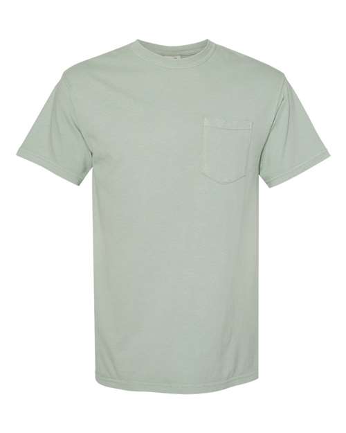 Garment-Dyed Heavyweight Pocket T-Shirt - Bay -   -