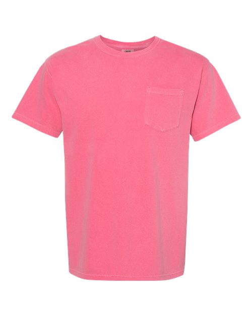 Garment-Dyed Heavyweight Pocket T-Shirt - Crunchberry -   -