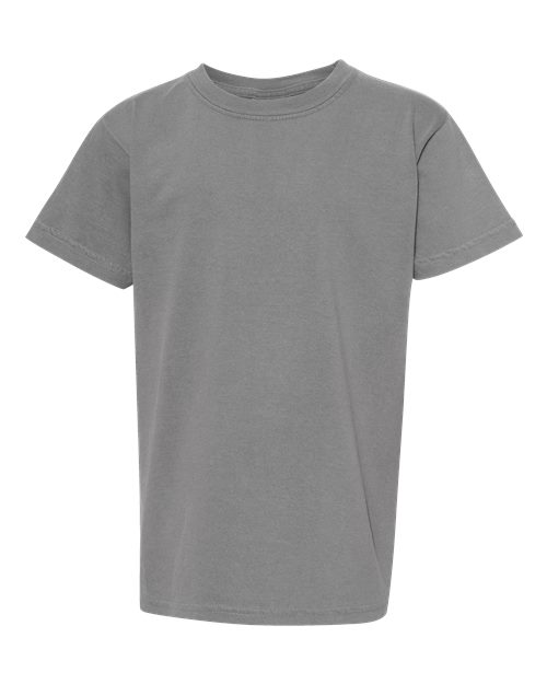 Garment-Dyed Youth Heavyweight T-Shirt - Grey -   -
