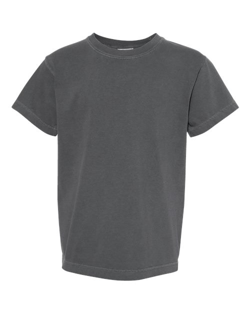 Garment-Dyed Youth Heavyweight T-Shirt - Pepper -   -